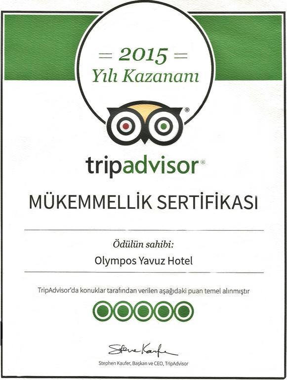 Olympos Yavuz Hotel Cirali Exterior photo